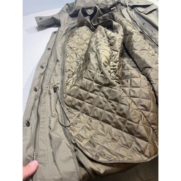 Jessica London Sporty Anorak Parka Jacket Faux Fur Trim‎ Womans Size 24 - Picture 6 of 9